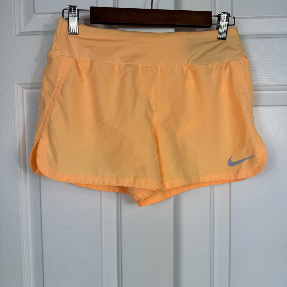 Nike Tempo Modern Dri-Fit Running‎ Shorts Orange Women’s Size Small